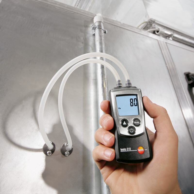 Differential pressure meter testo 510 environment 1