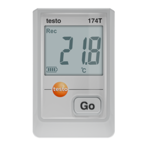 testo 174 T USB-C, vit modell, utan ikoner